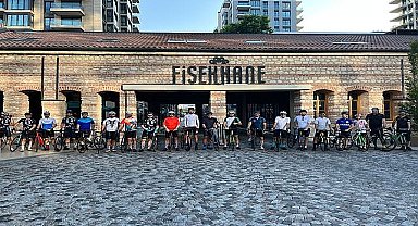 Yüzlerce Bisiklet Fişekhane'de Buluşuyor 