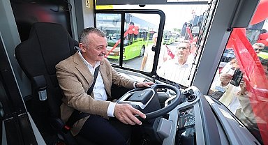 50 yeni otobüs Kocaelilere hizmet için yollarda