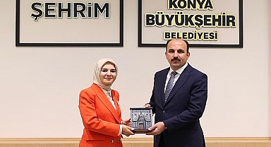 Aile ve Sosyal Hizmetler Bakanı Göktaş Başkan Altay'ı Ziyaret Etti