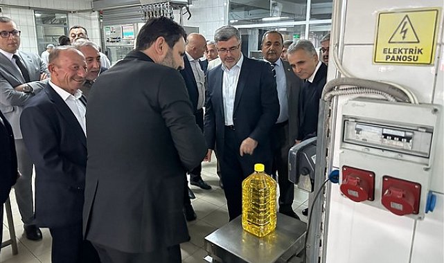 AK Parti Afyonkarahisar Milletvekilleri'nden Tarım Kredi Yağ Fabrikasın'a ziyaret