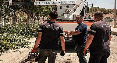 Akarca'da asfalt çalışması başladı