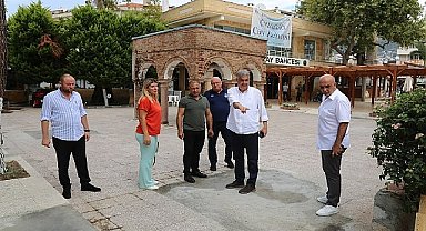 Altınoluk'un Tarihi Çınaraltı Çay Bahçesi yeniden açılıyor!