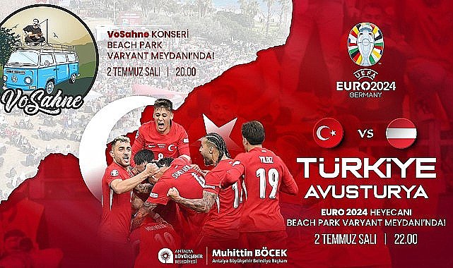 Antalya Büyükşehir'den Milli coşkuya davet