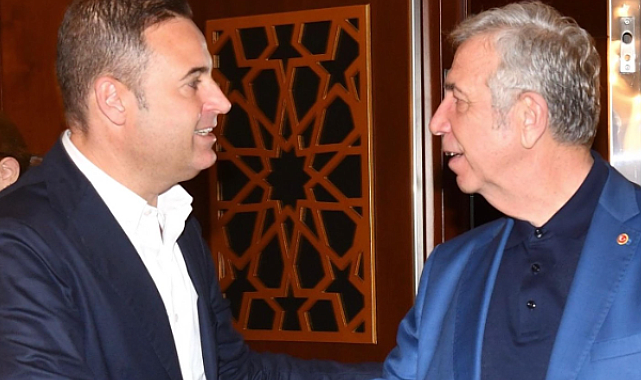 Başkan Akın'dan Ankaralı mevkidaşı Yavaş'a ziyaret