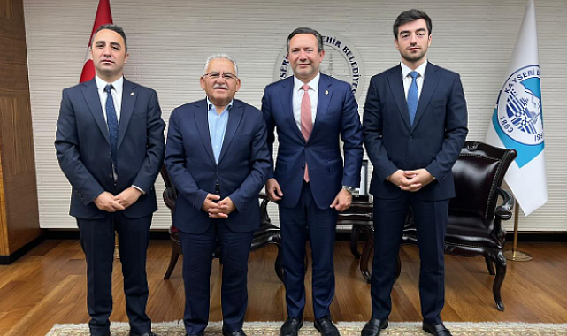 Başkan Büyükkılıç'a SOCAR Türkiye yetkililerinden ziyaret