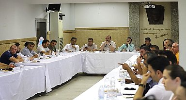 Başkan Çiçek Muhtarlarla Buluştu