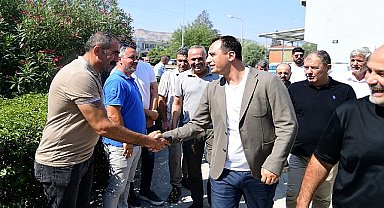 Başkan Eşki'den Ayakkabıcılar Sitesi'ne ziyaret