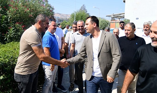 Başkan Eşki'den Ayakkabıcılar Sitesi’ne ziyaret