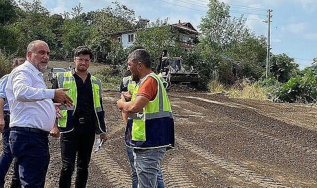 Başkan İbrahim Sandıkçı: “İlçemizin ulaşım ağını güçlendiriyoruz