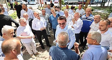 Başkan Mutlu'nun 'Mahalle Hizmet Seferberliğinde' 8. durak Terazidere