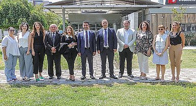 Başkan Önal, Lefkoşa Türk Belediyesi Başkanı Harmancı'yı ağırladı