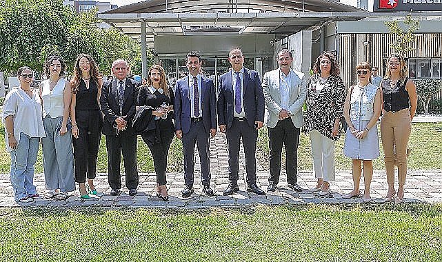 Başkan Önal, Lefkoşa Türk Belediyesi Başkanı Harmancı'yı ağırladı