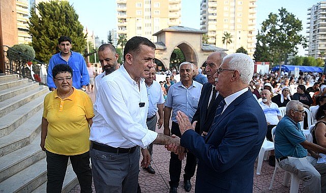 Başkan Özyiğit, Mersin Cemevi'nde Aşure etkinliğine katıldı