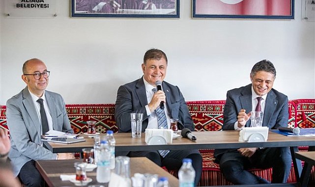 Başkan Tugay, Aliağa’da koordinasyon toplantısı yaptı