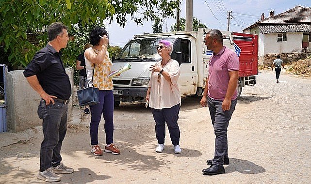 Başkan Tugay'ın kurduğu Kırsal Hizmetler Dairesi sahaya indi İzmir'in köyleri korunarak kalkınacak