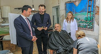 Bayraklı'da evde bakım hizmetleri yüzleri güldürüyor