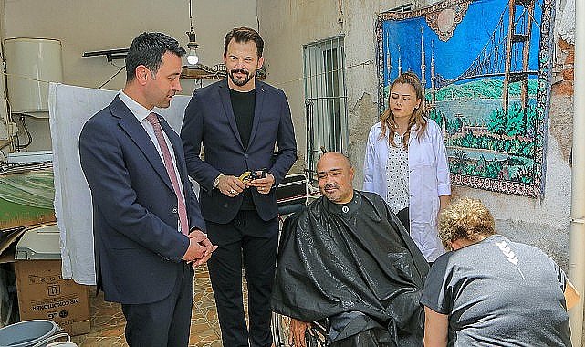 Bayraklı'da evde bakım hizmetleri yüzleri güldürüyor