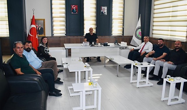 Belediye başkanlarından Afyonkarahisar Ticaret Borsası’na ziyaret