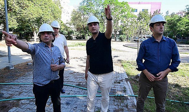 Bornova Belediyesi'nden moto kuryelere özel park alanı