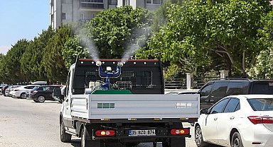 Buca'da ilaçlama son hızla devam ediyor