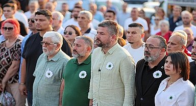 Buca'da Srebrenitsa için duygu dolu anma töreni