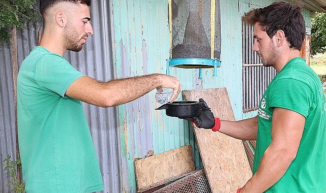 Büyükşehir'in karasinek kapanları çok işe yarıyor