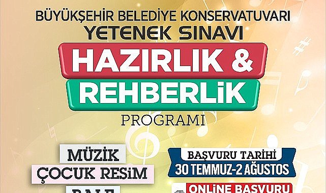 Büyükşehir Konservatuvarı'ndan Tanıtım ve Rehberlik programı
