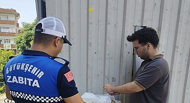 Büyükşehir Zabıtasından marketlere sıkı takip