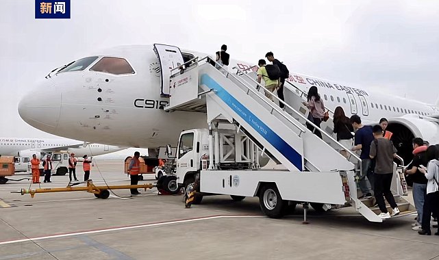 C919 uçaklarıyla yaz sezonunda 49 bini aşkın yolcu taşındı