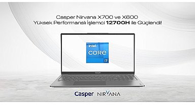 Casper Nirvana x700 ve x600 intel “H