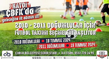 ÇBFK'dan Genç Yeteneklere Çağrı