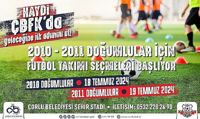 ÇBFK'dan Genç Yeteneklere Çağrı