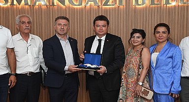 CHP Yıldırım ilçe yönetiminden Başkan Aydın'a ziyaret