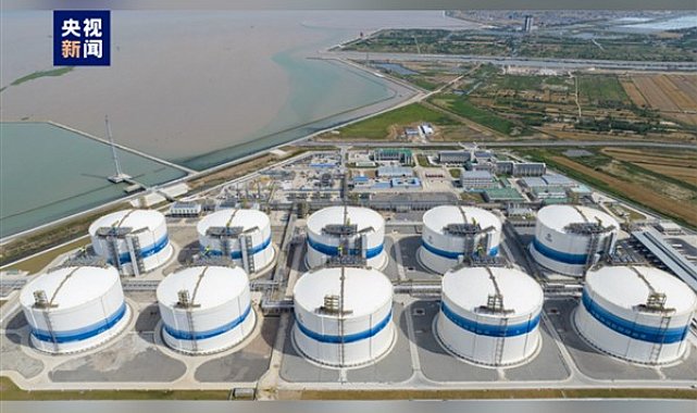 Çin’in 6 milyon tonluk LNG rezerv üssünün yapımı tamamlandı