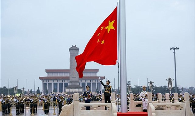 ÇKP'nin 103. kuruluş yıldönümü Tian'anmen Meydanı'nda törenle kutlandı