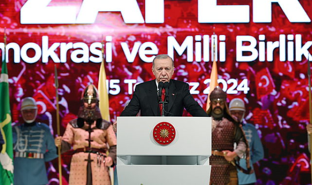 Cumhurbaşkanı Erdoğan: FETÖ'cü hainlere destek verenleri utançla hatırlıyoruz