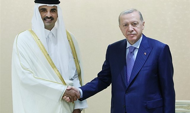 Cumhurbaşkanı Erdoğan'ın Astana'daki temasları sürüyor
