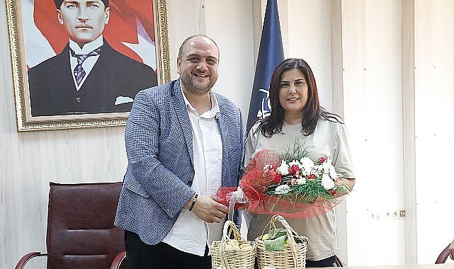 Cumhuriyet Halk Partisi (CHP) Bozdoğan Aydın Büyükşehir Belediye Başkanı Özlem Çerçioğlu'na nezaket ziyaretinde bulundu
