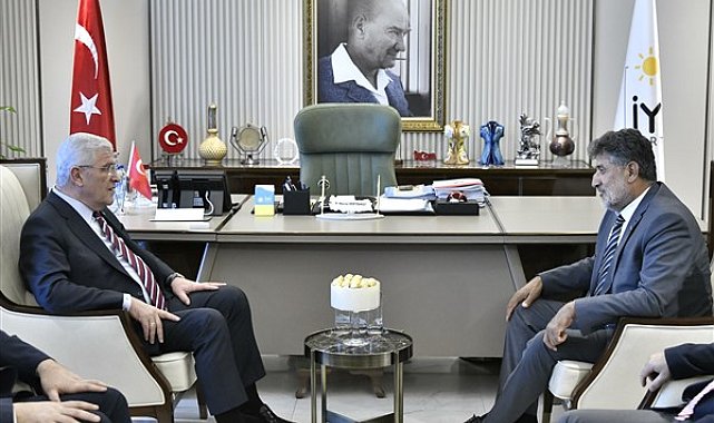 Dervişoğlu, Milli Yol Partisi Genel Başkanı Çayır ile bir araya geldi