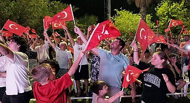 Dev heyecan dev ekranda