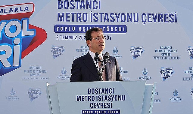 Ekrem İmamoğlu Kadıköy ve Maltepe Sınırında Toplu Açılış Töreni Gerçekleştirdi