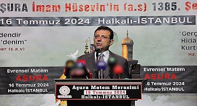 Ekrem İmamoğlu, Türkiye Caferileri Evrensel Aşura Matem Merasim Töreni'ne katıldı