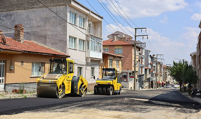 Eskişehir'de yol yenileme, bakım ve onarım çalışmaları sürüyor