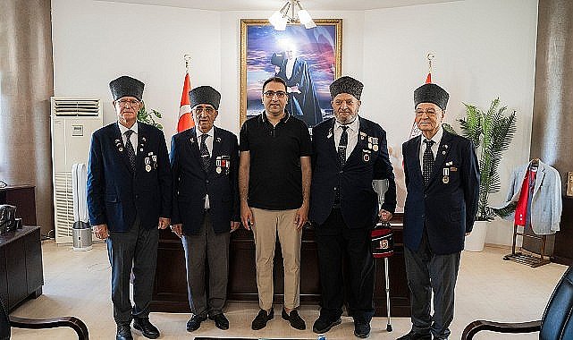 Gazilerden Yiğit'e duygulandıran ziyaret