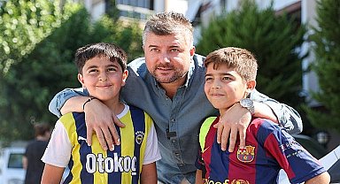 Geleceğin futbol yıldızlarına Başkan Duman'dan ziyaret