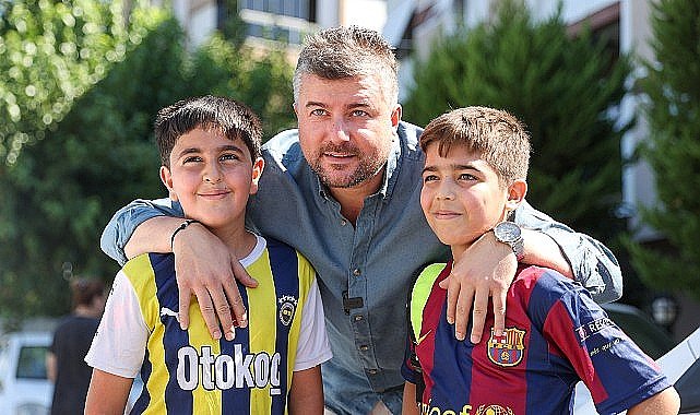 Geleceğin futbol yıldızlarına Başkan Duman'dan ziyaret