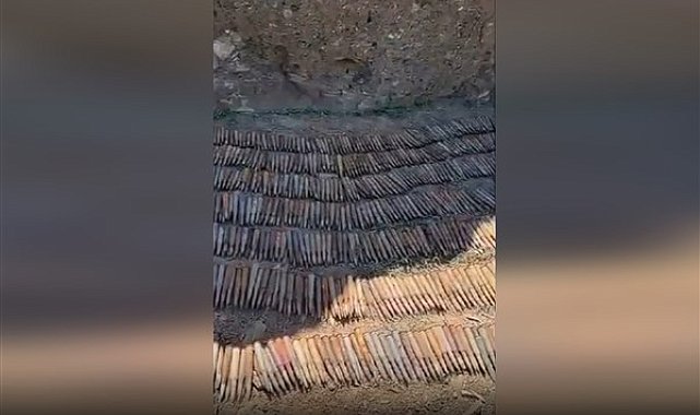 Hakurk bölgesinde 2 bin 300 adet doçka mühimmatı ele geçirildi
