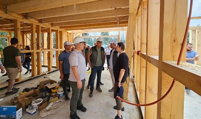 Hatay'da 'Ahşap Binaların Teşvik Edilmesi Projesi'nin saha çalışmaları gerçekleştirildi