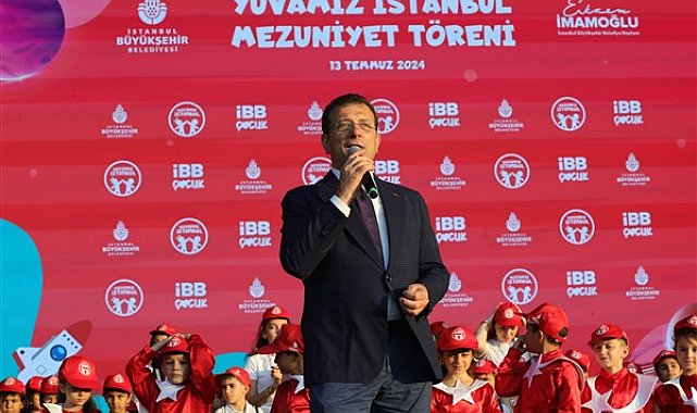 İmamoğlu: Hedefimiz her yıl 10 binlerce çocuğumuzu hayata yetiştirmek