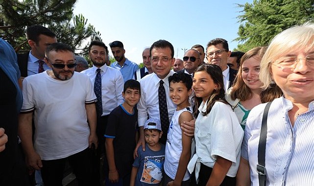 İmamoğlu: Her ilçede önemli konuya dokunan yoğun şantiyelerimiz var